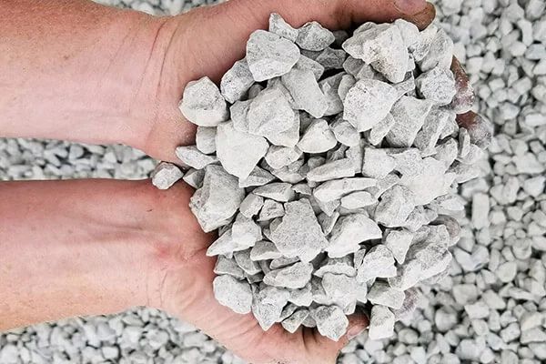 Handful of clean quarter-size Limestone #6